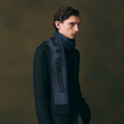 Black - Cashmere shawls and stoles | Hermès Mainland China